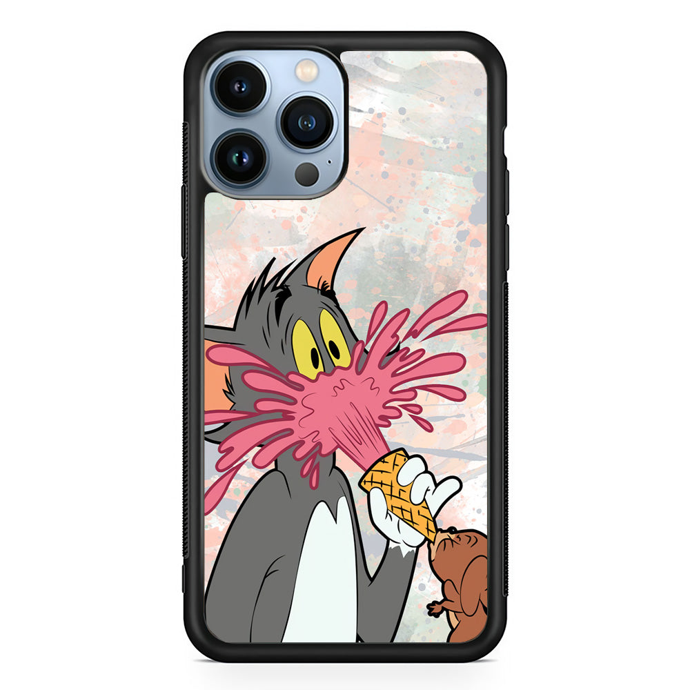 Tom And Jerry Ice Cream Gun iPhone 13 Pro Max Case