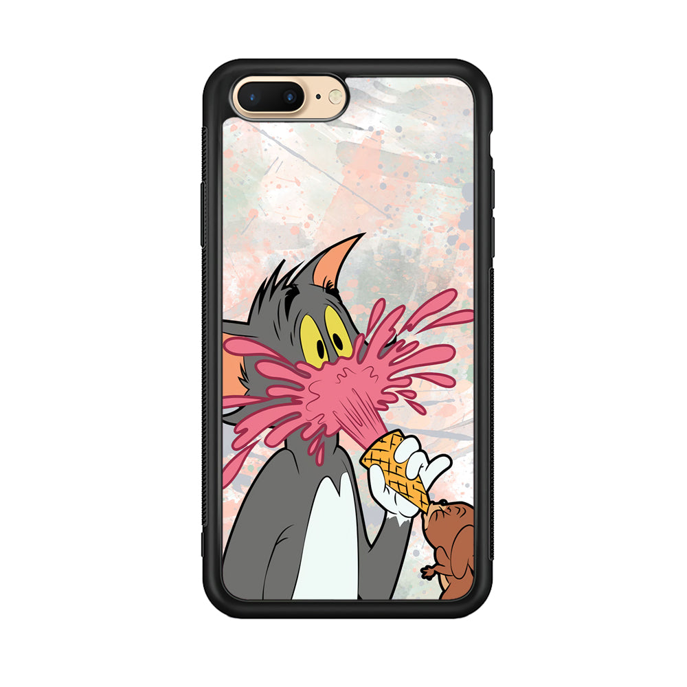 Tom And Jerry Ice Cream Gun iPhone 8 Plus Case