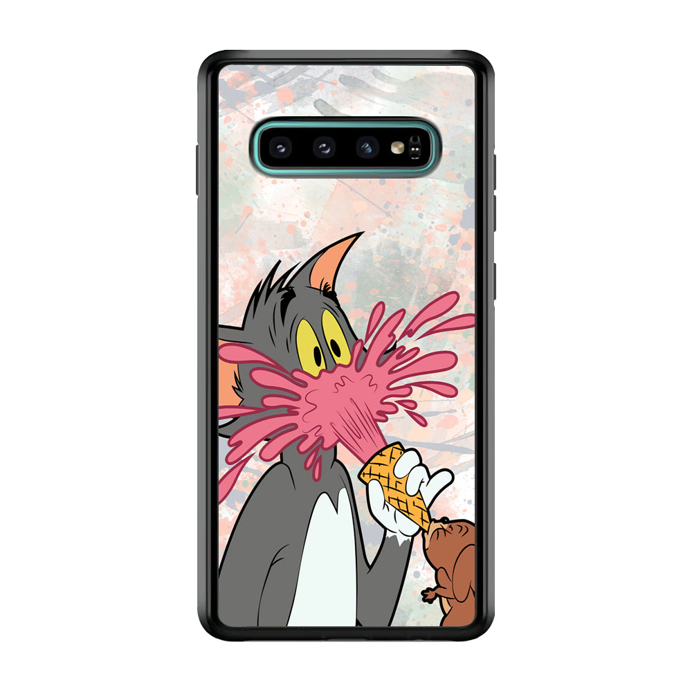 Tom And Jerry Ice Cream Gun Samsung Galaxy S10 Case