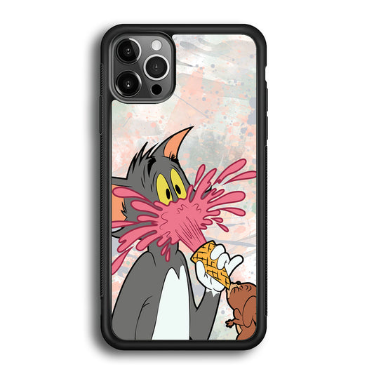 Tom And Jerry Ice Cream Gun iPhone 12 Pro Case
