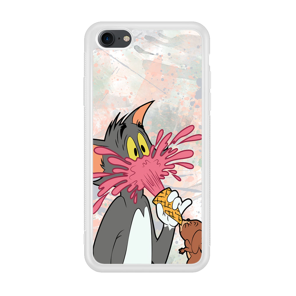 Tom And Jerry Ice Cream Gun iPhone 8 Case