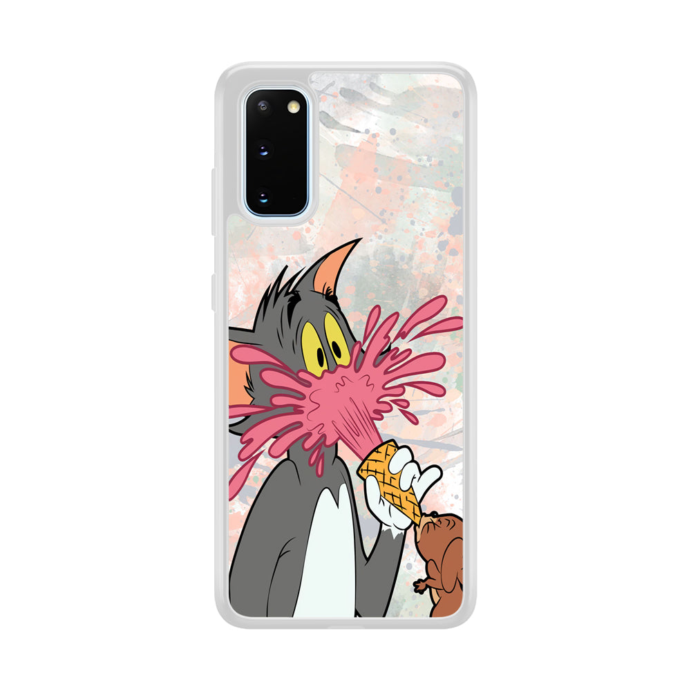 Tom And Jerry Ice Cream Gun Samsung Galaxy S20 Case