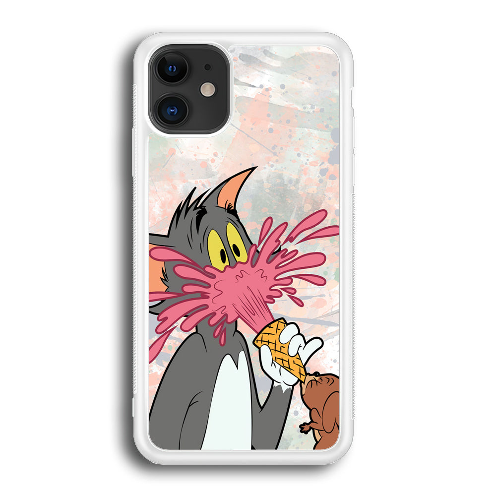 Tom And Jerry Ice Cream Gun iPhone 12 Case