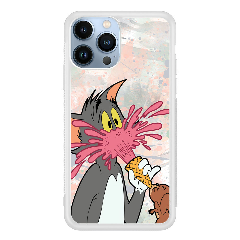 Tom And Jerry Ice Cream Gun iPhone 13 Pro Max Case