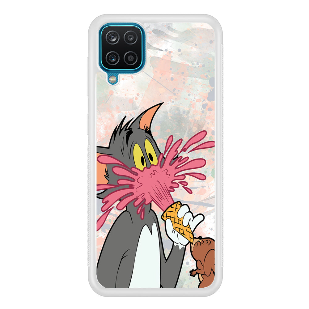 Tom And Jerry Ice Cream Gun Samsung Galaxy A12 Case