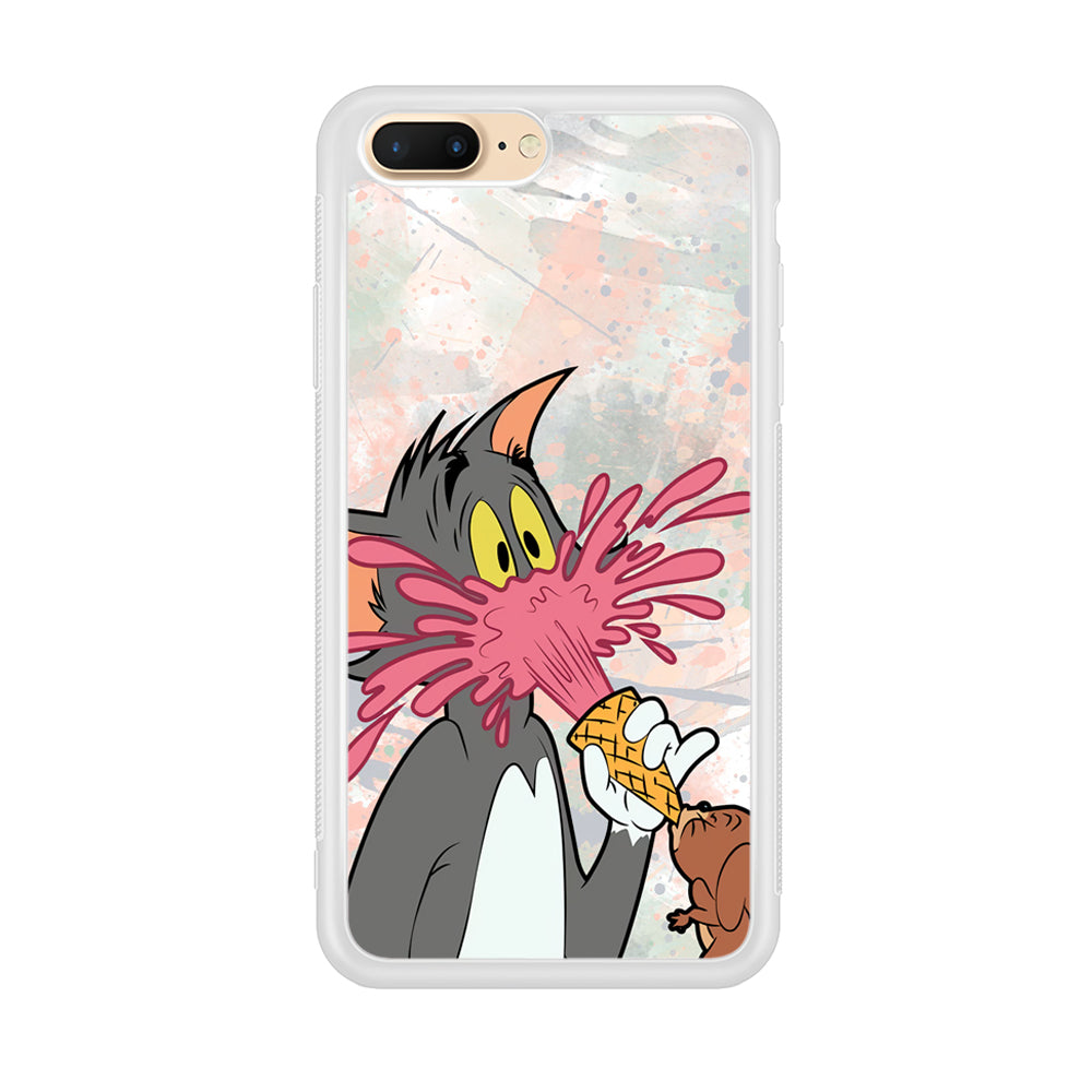 Tom And Jerry Ice Cream Gun iPhone 8 Plus Case