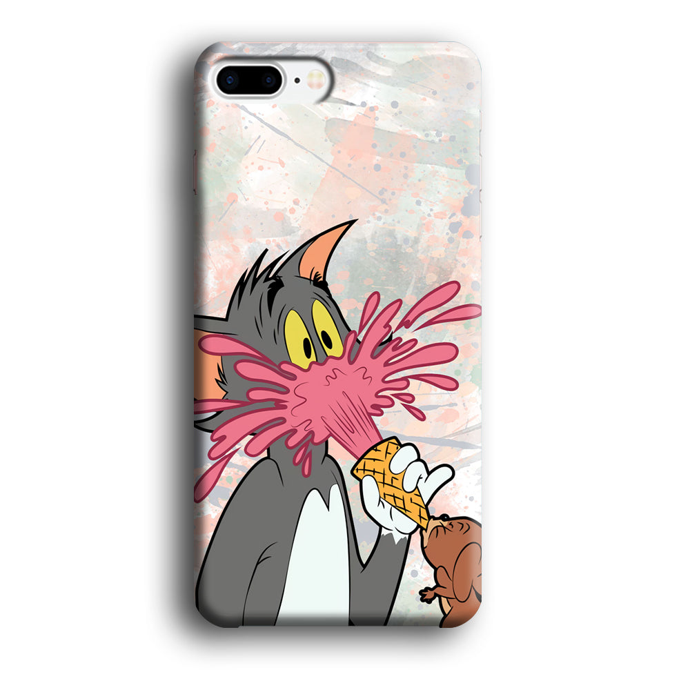 Tom And Jerry Ice Cream Gun iPhone 8 Plus Case