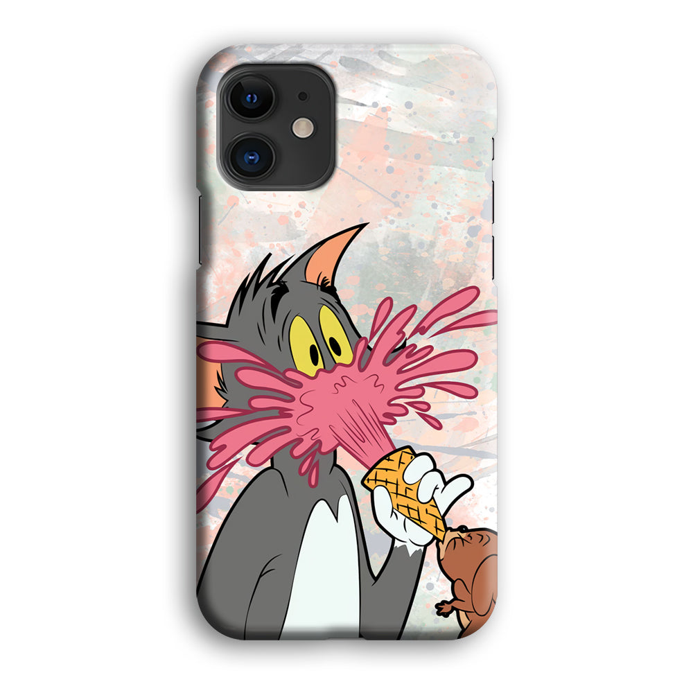 Tom And Jerry Ice Cream Gun iPhone 12 Case