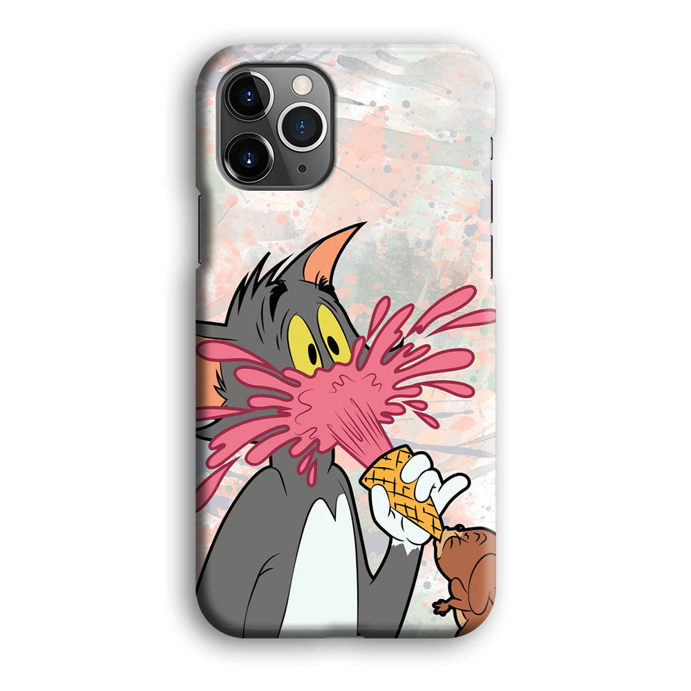 Tom And Jerry Ice Cream Gun iPhone 12 Pro Case