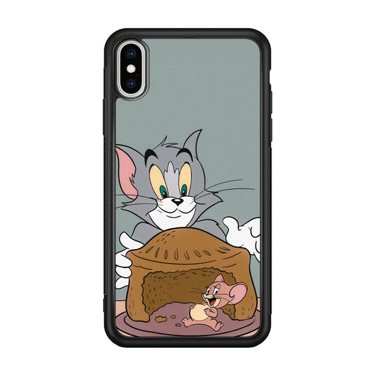 Tom And Jerry Pie Dinner iPhone XS Case