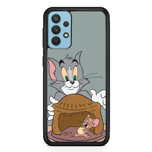 Tom And Jerry Pie Dinner Samsung Galaxy A32 Case