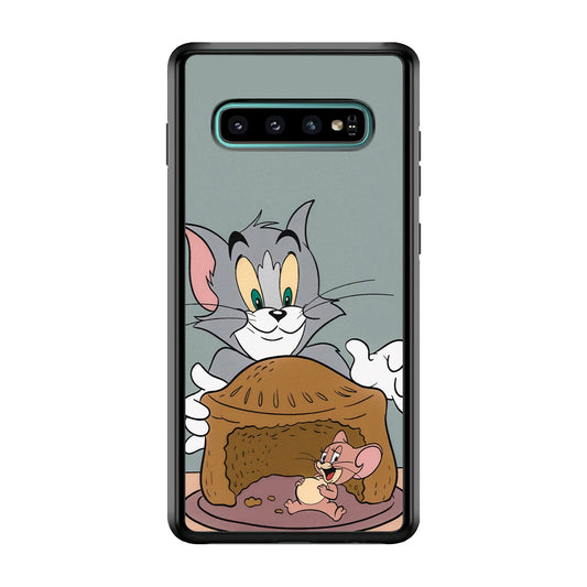 Tom And Jerry Pie Dinner Samsung Galaxy S10 Case