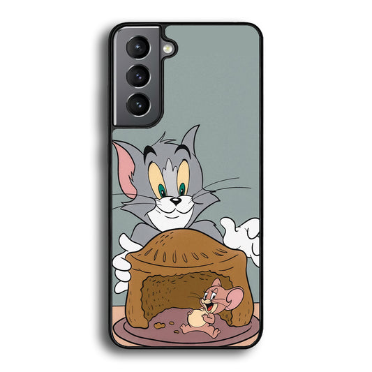 Tom And Jerry Pie Dinner Samsung Galaxy S21 Plus Case - Carneyforia