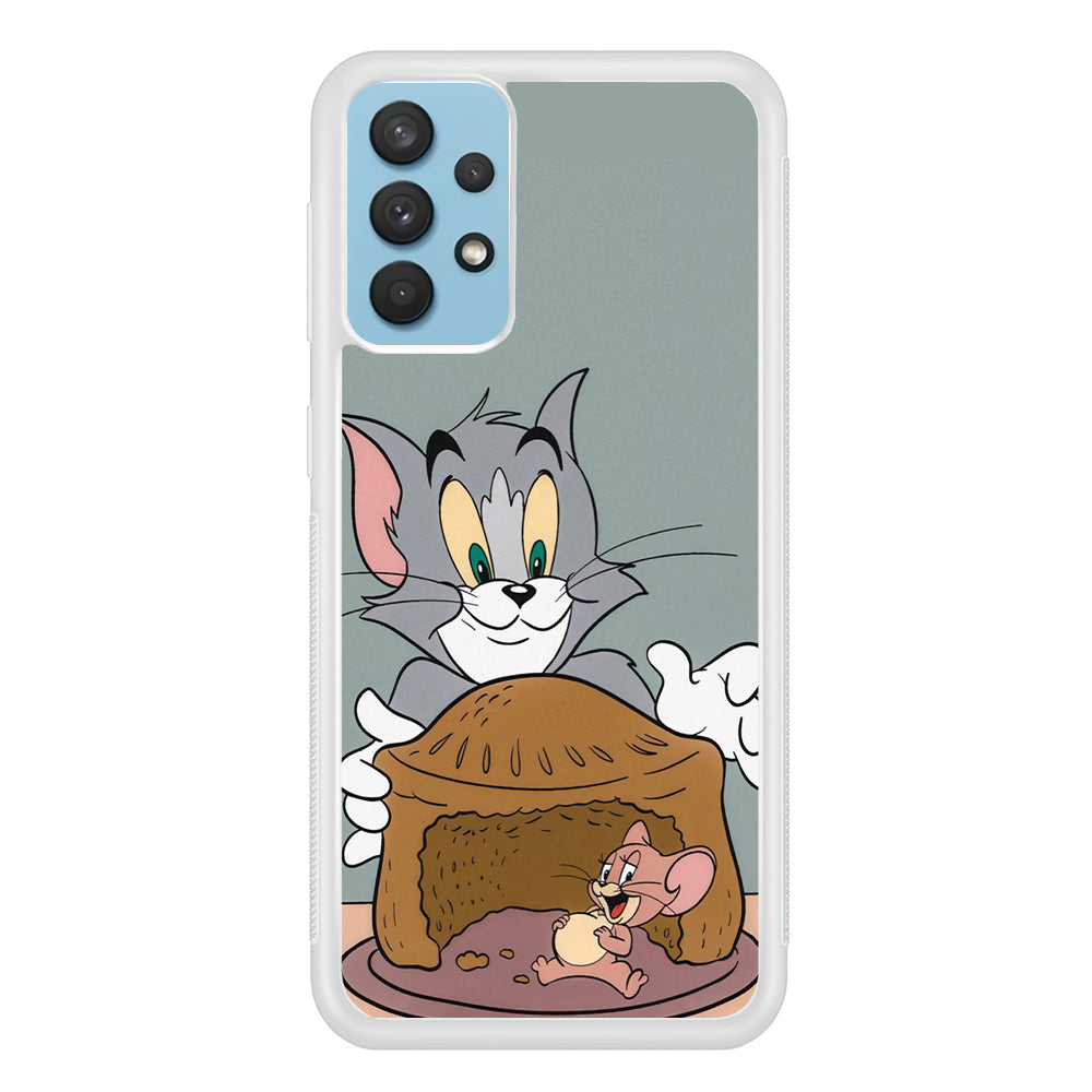 Tom And Jerry Pie Dinner Samsung Galaxy A32 Case