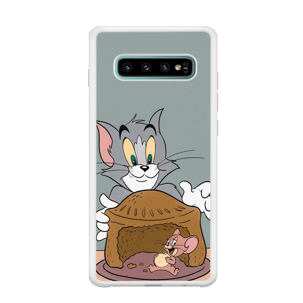 Tom And Jerry Pie Dinner Samsung Galaxy S10 Case