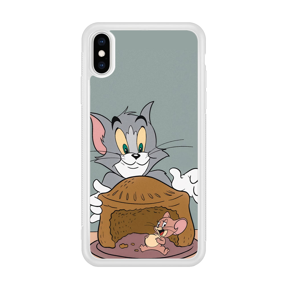 Tom And Jerry Pie Dinner iPhone X Case