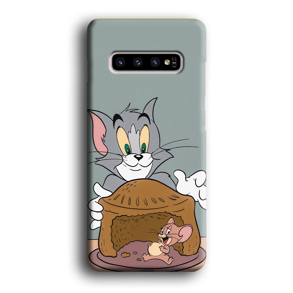 Tom And Jerry Pie Dinner Samsung Galaxy S10 Case