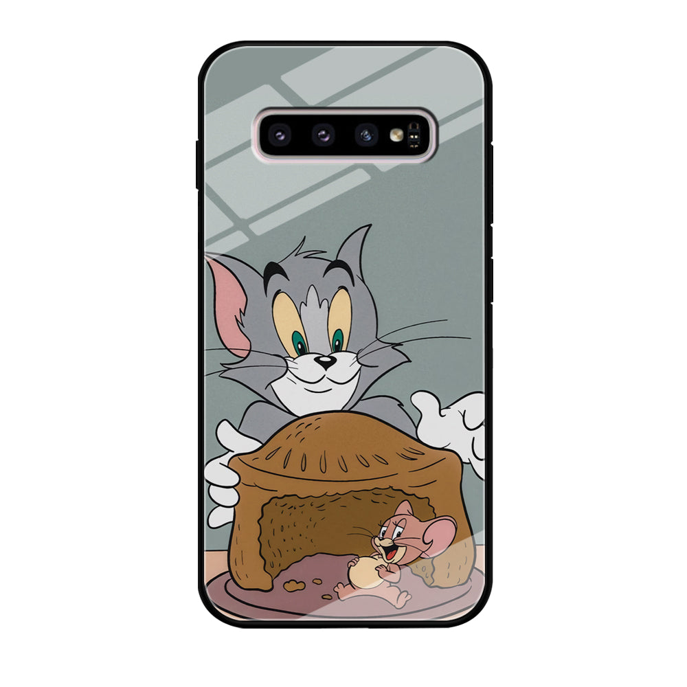 Tom And Jerry Pie Dinner Samsung Galaxy S10 Case