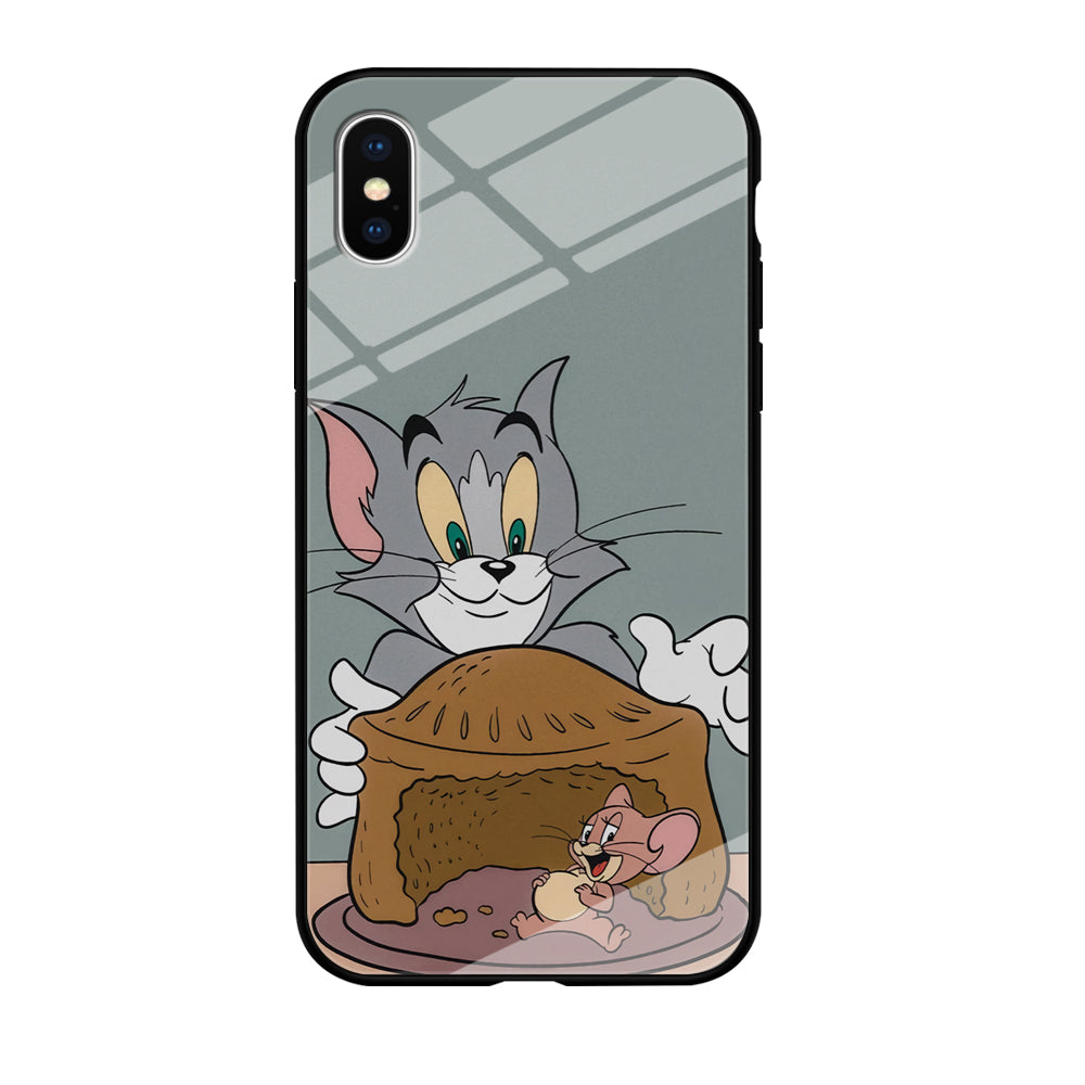 Tom And Jerry Pie Dinner iPhone X Case