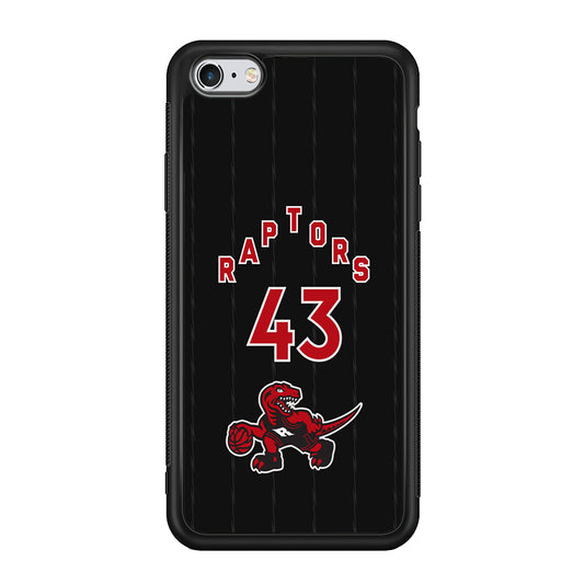 Toronto Raptors on 43 Jersey iPhone 6 | 6s Case