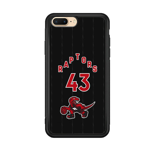 Toronto Raptors on 43 Jersey iPhone 8 Plus Case