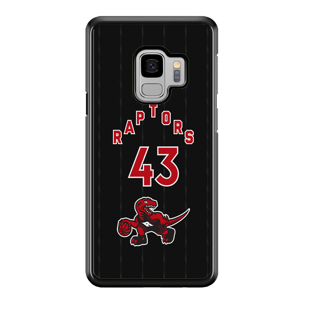 Toronto Raptors on 43 Jersey Samsung Galaxy S9 Case