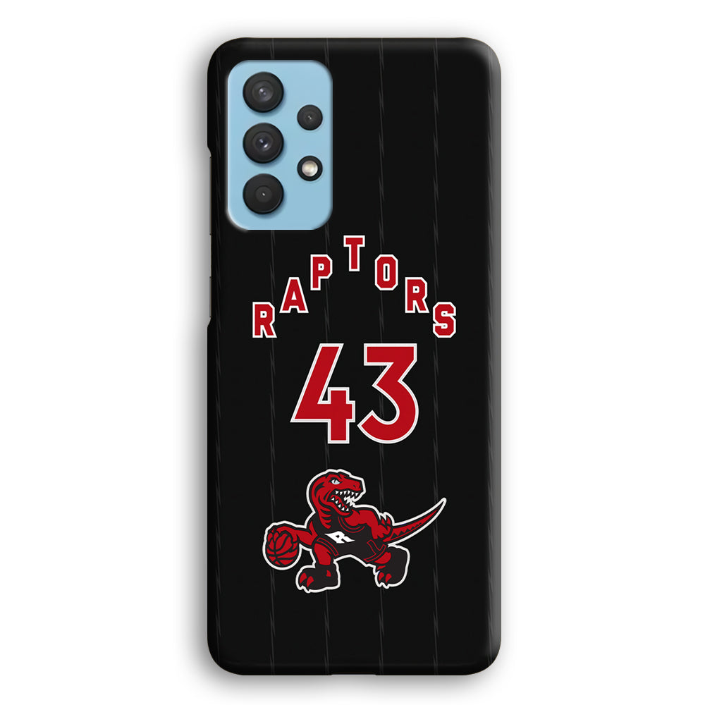 Toronto Raptors on 43 Jersey Samsung Galaxy A32 Case