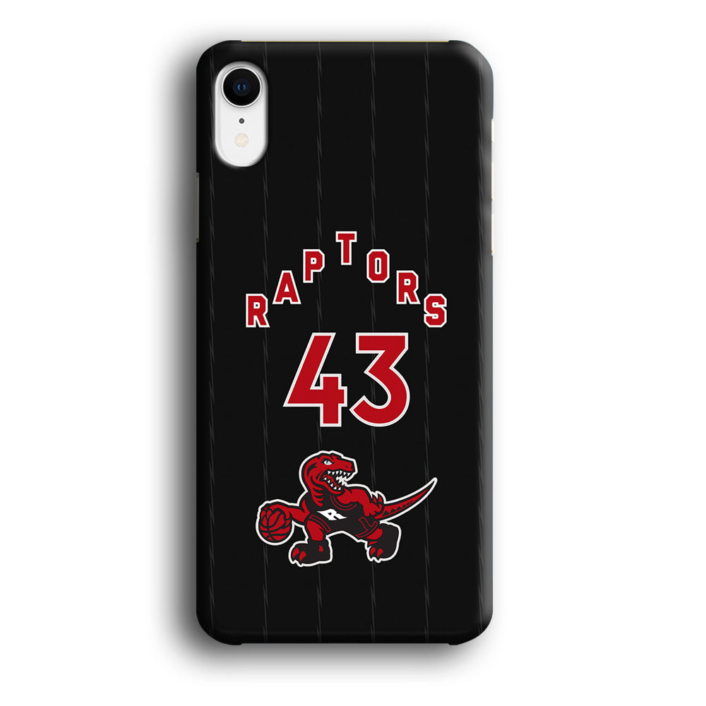 Toronto Raptors on 43 Jersey iPhone XR Case