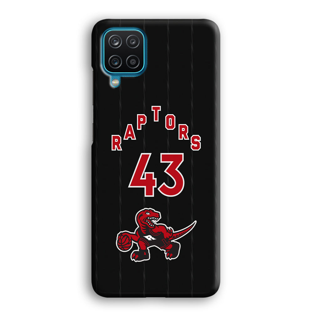 Toronto Raptors on 43 Jersey Samsung Galaxy A12 Case