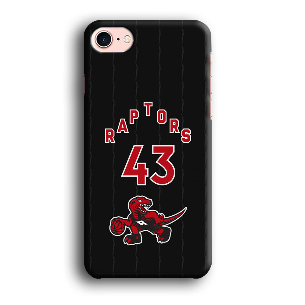 Toronto Raptors on 43 Jersey iPhone 8 Case