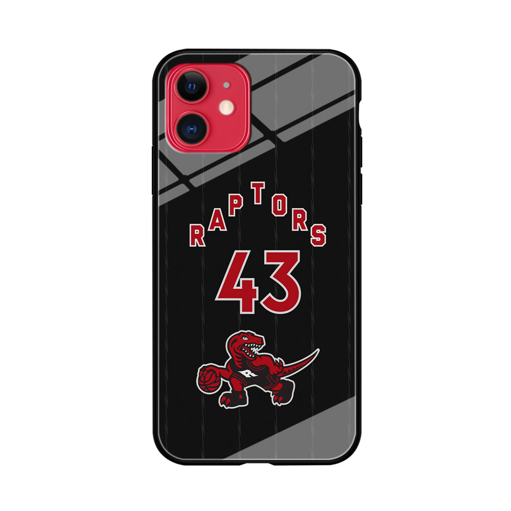 Toronto Raptors on 43 Jersey iPhone 11 Case