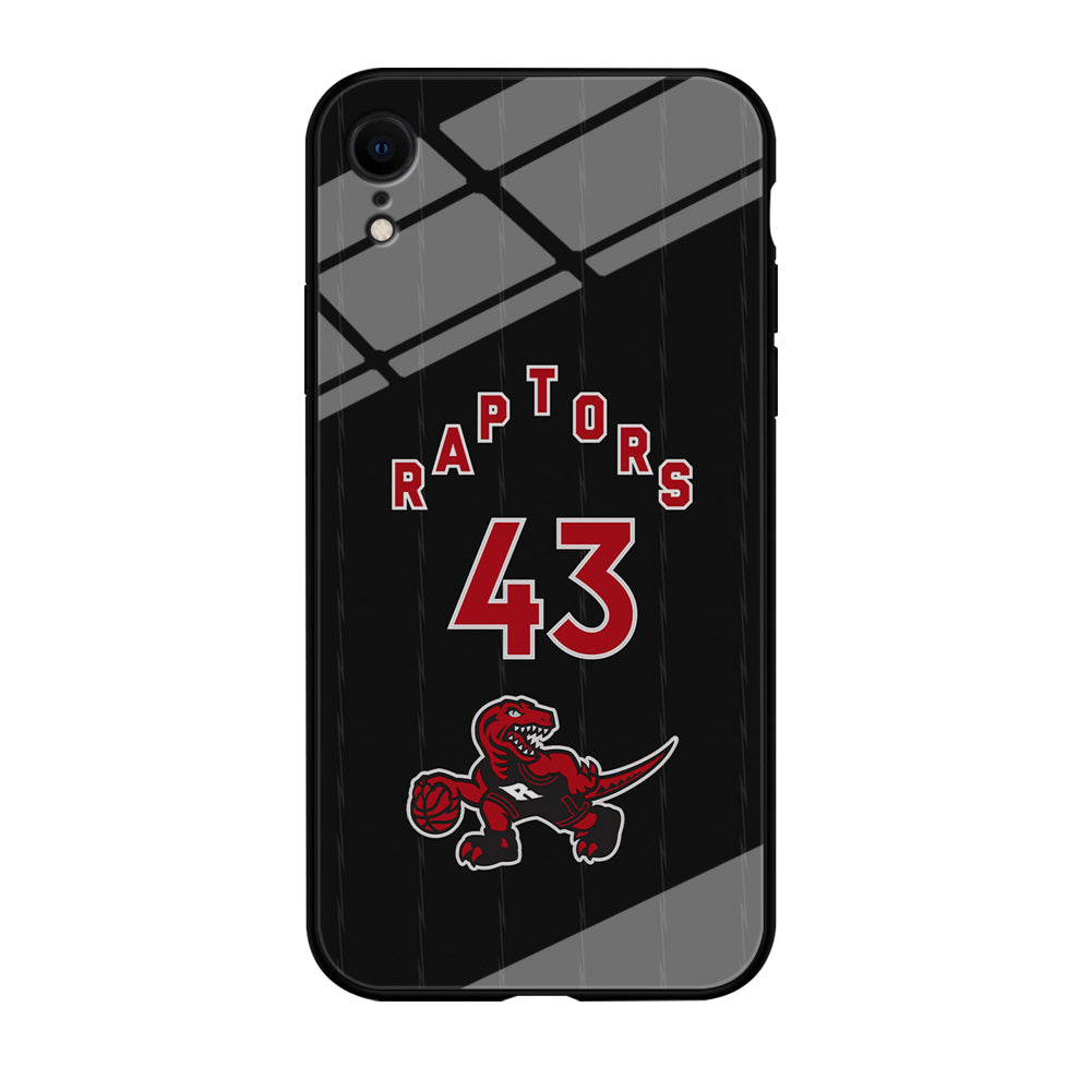 Toronto Raptors on 43 Jersey iPhone XR Case