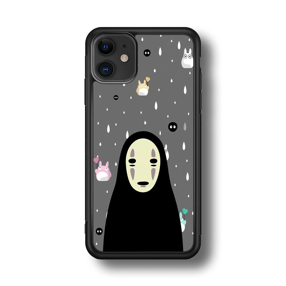 Totoro Kaonashi Close Up iPhone 11 Case