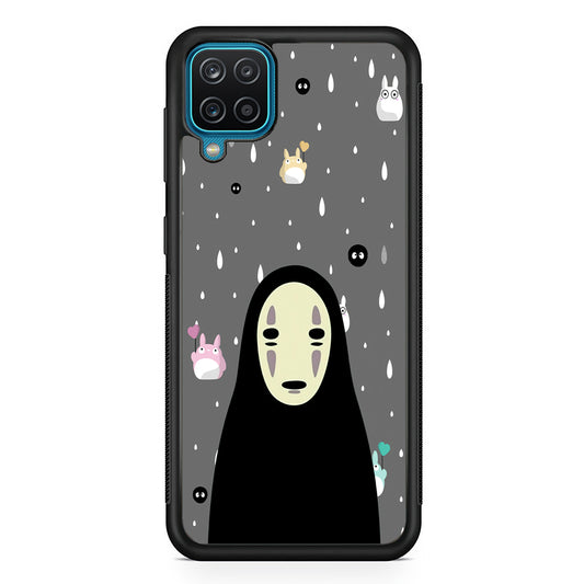 Totoro Kaonashi Close Up Samsung Galaxy A12 Case