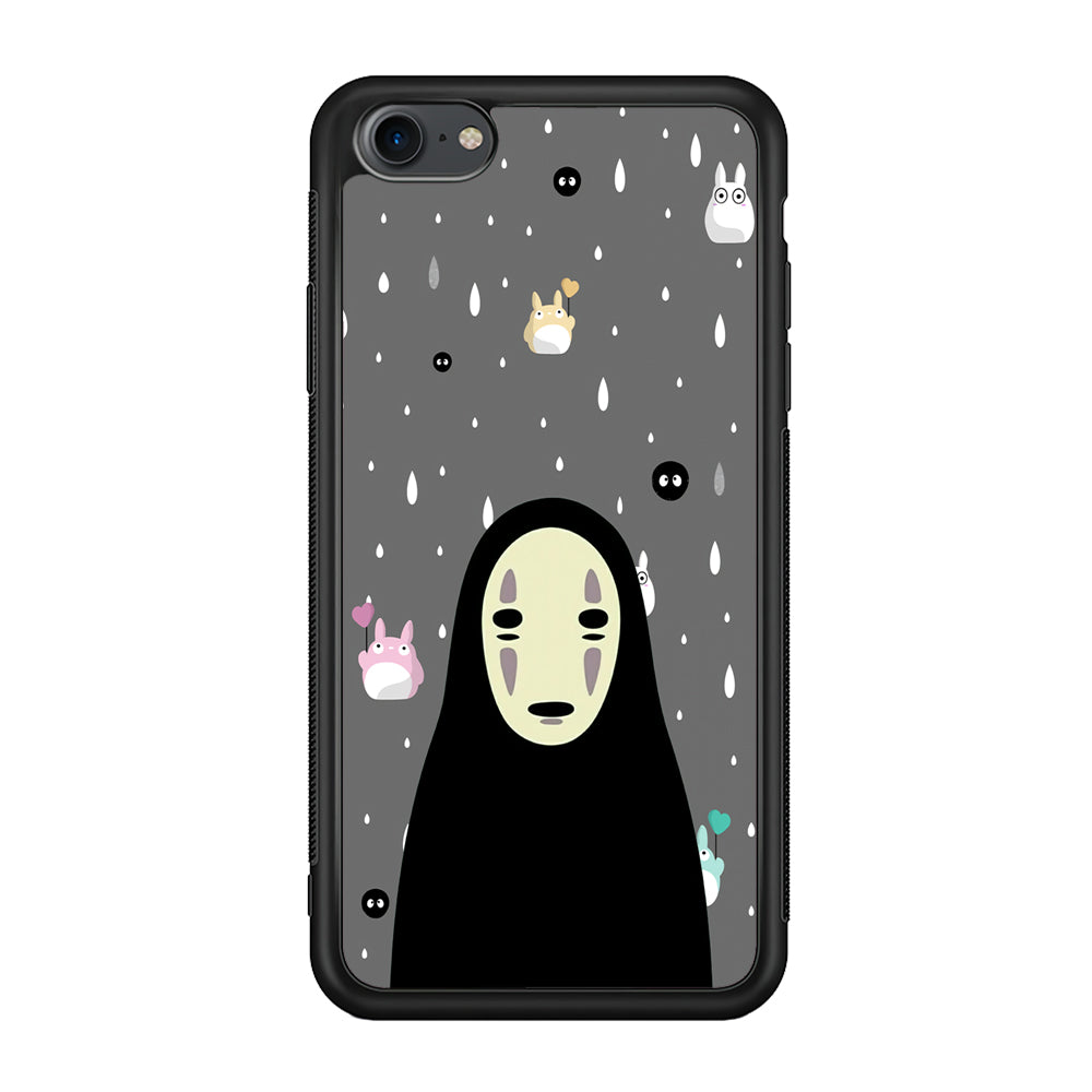 Totoro Kaonashi Close Up iPhone 8 Case