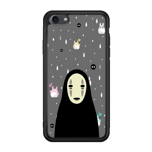 Totoro Kaonashi Close Up iPhone 8 Case