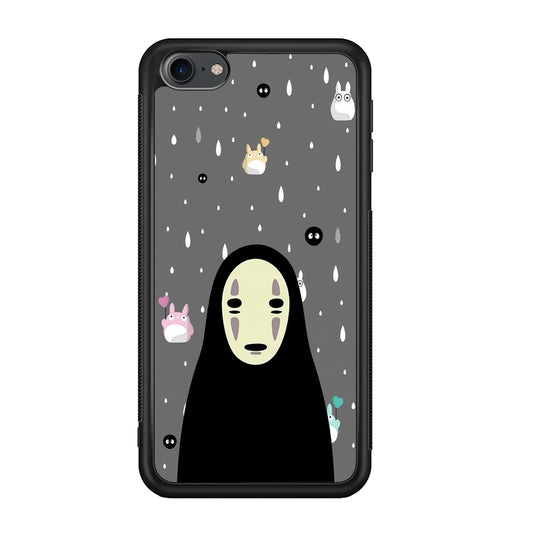 Totoro Kaonashi Close Up iPod Touch 6 Case - Carneyforia