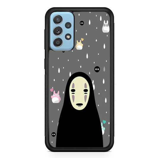 Totoro Kaonashi Close Up Samsung Galaxy A52 Case