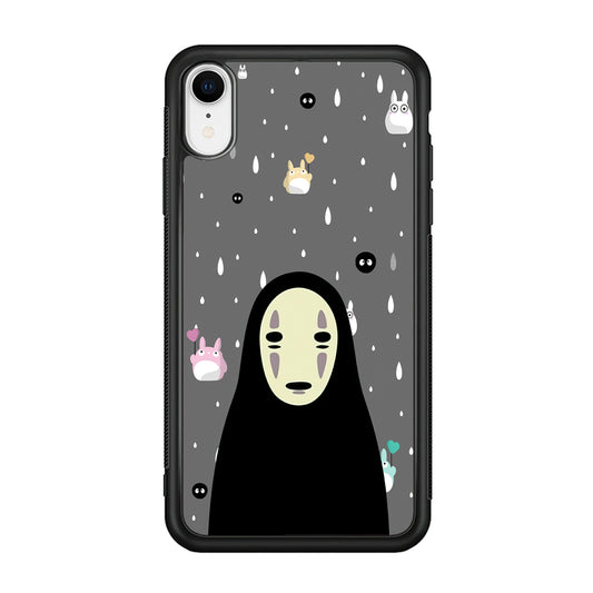 Totoro Kaonashi Close Up iPhone XR Case