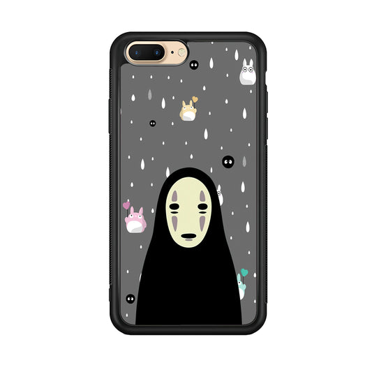 Totoro Kaonashi Close Up iPhone 8 Plus Case