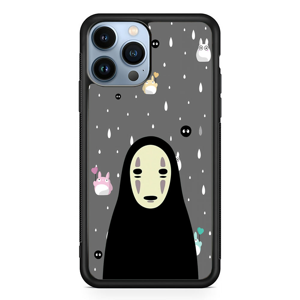 Totoro Kaonashi Close Up iPhone 13 Pro Max Case