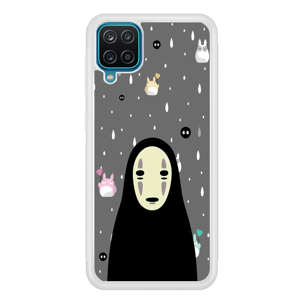 Totoro Kaonashi Close Up Samsung Galaxy A12 Case