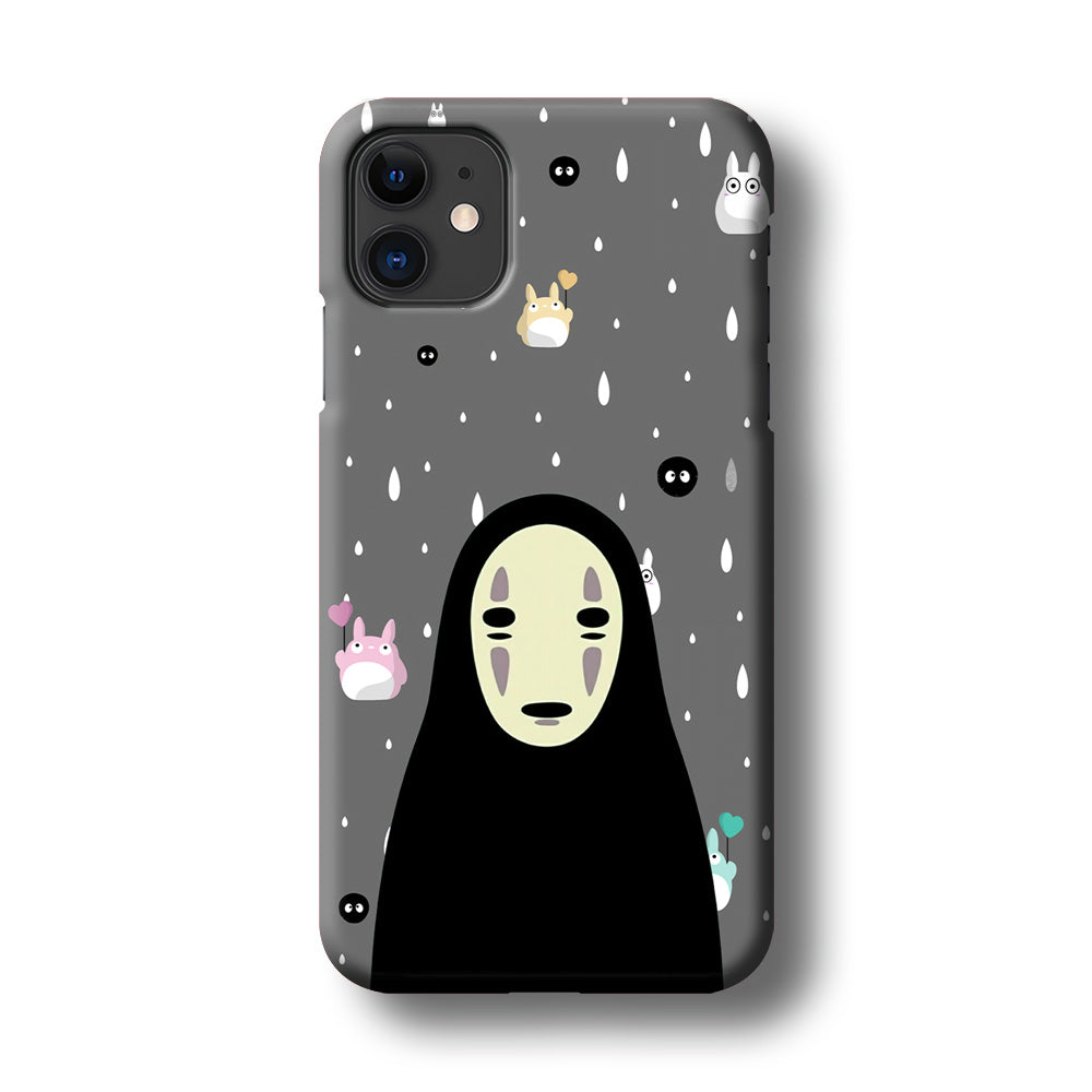 Totoro Kaonashi Close Up iPhone 11 Case