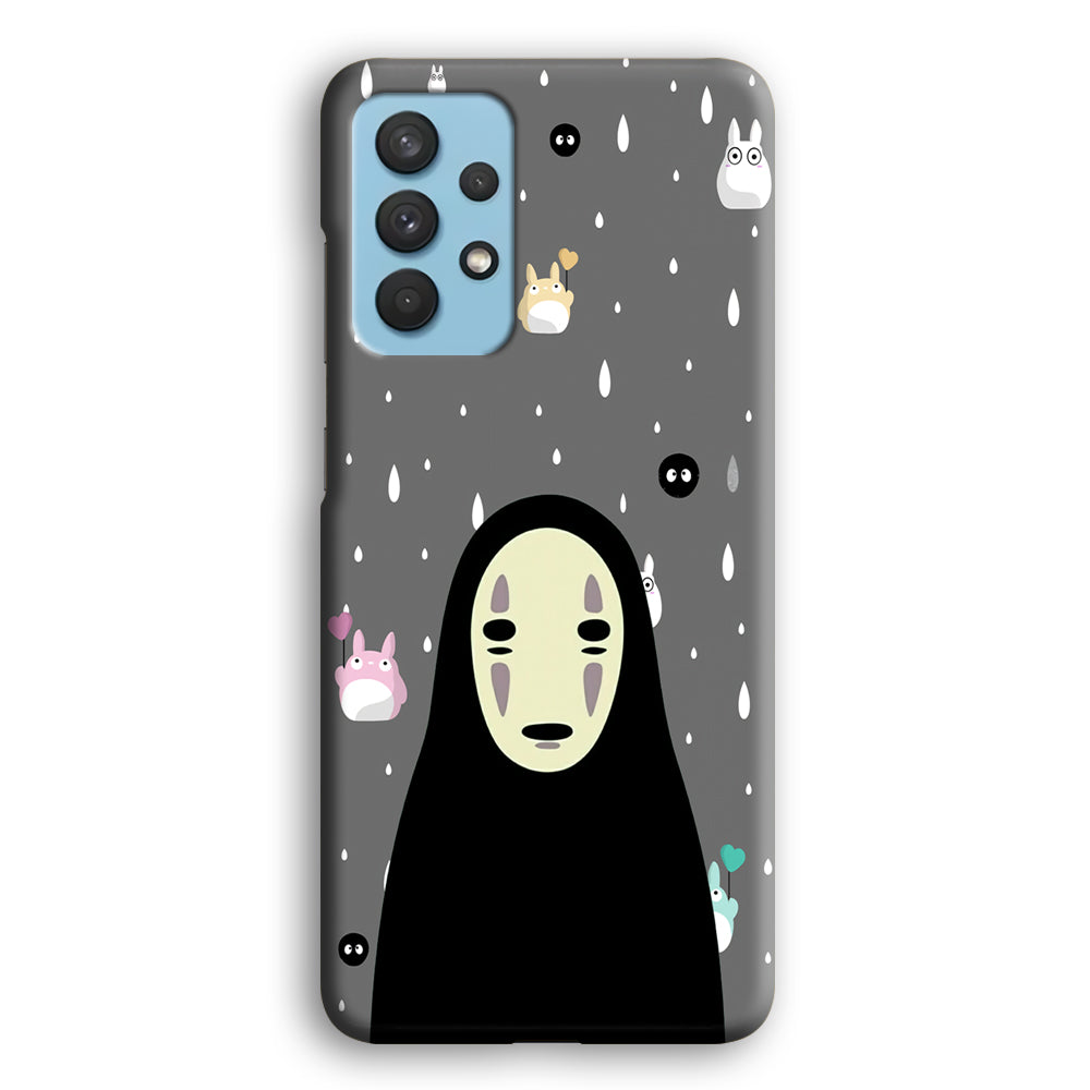 Totoro Kaonashi Close Up Samsung Galaxy A32 Case