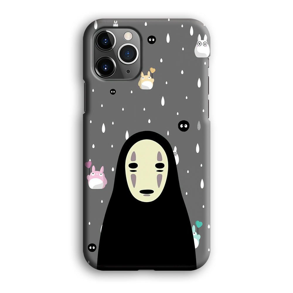 Totoro Kaonashi Close Up iPhone 12 Pro Case
