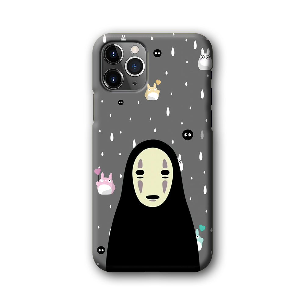 Totoro Kaonashi Close Up iPhone 11 Pro Case