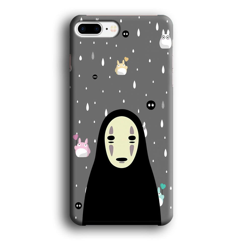 Totoro Kaonashi Close Up iPhone 8 Plus Case