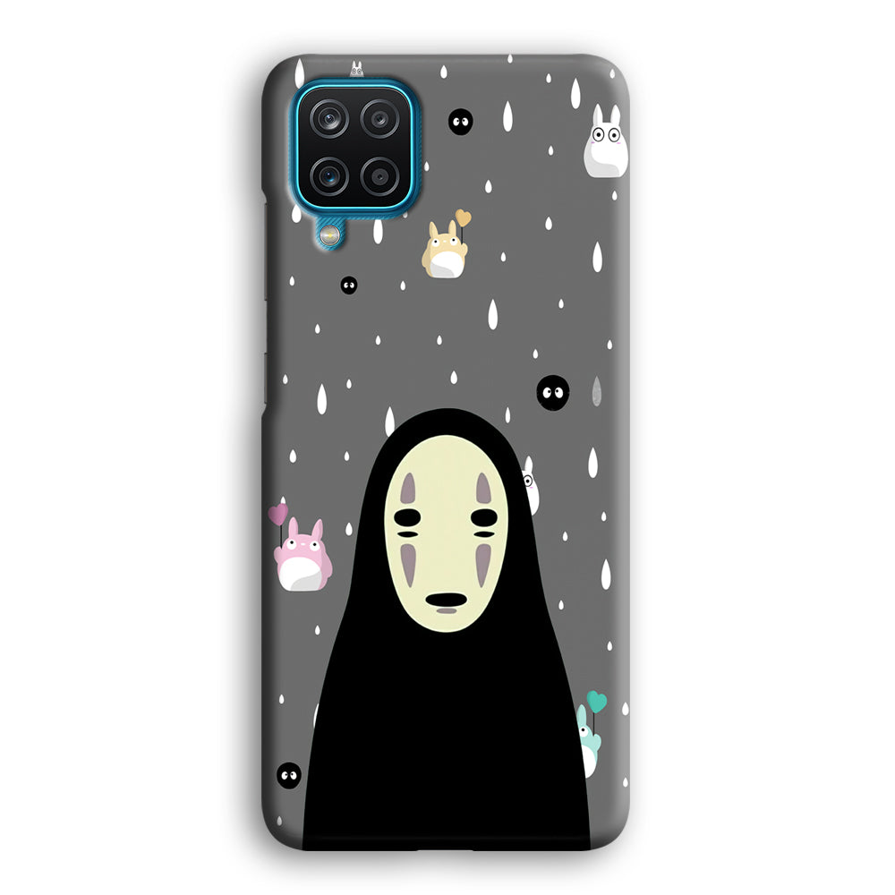 Totoro Kaonashi Close Up Samsung Galaxy A12 Case