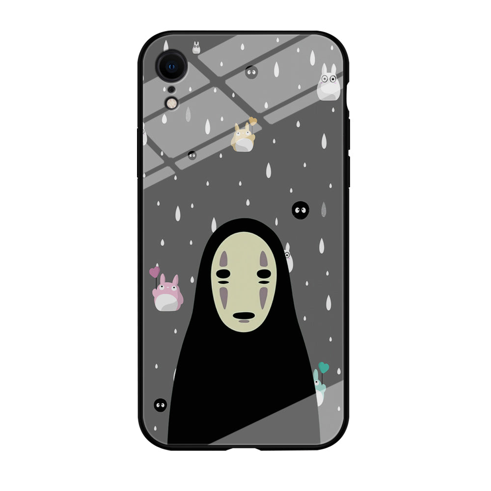 Totoro Kaonashi Close Up iPhone XR Case