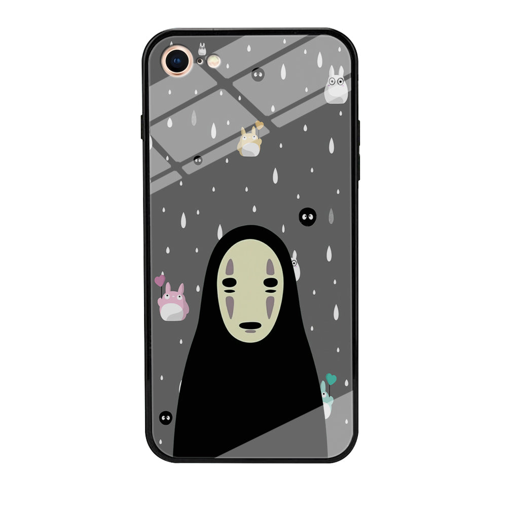 Totoro Kaonashi Close Up iPhone 8 Case